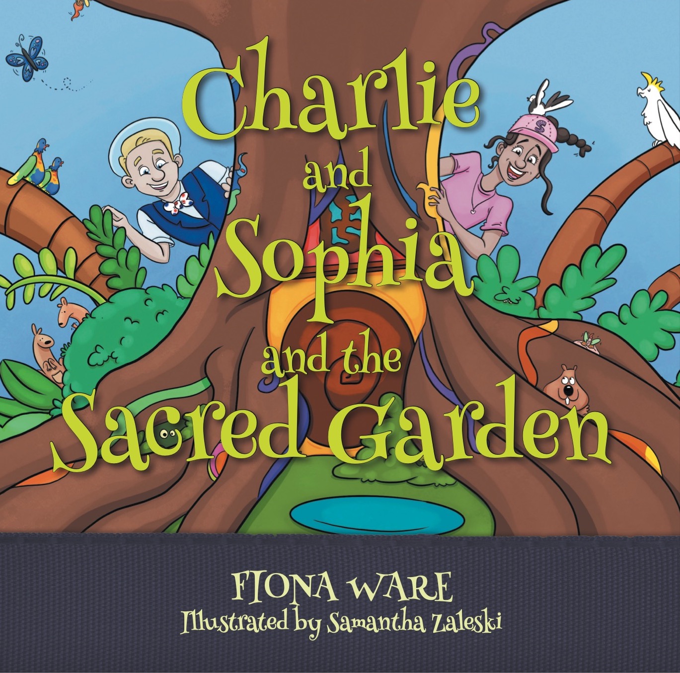 Cover of Charlie and Sophia and the Sacred Garden
